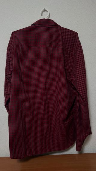 Camisa El Ganso cuadros rojo y negro
