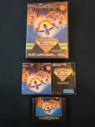 Thunder Force IV Mega Drive con manual
