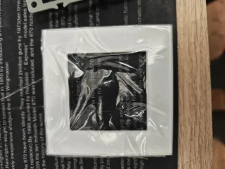 Interruptor de pared blanco