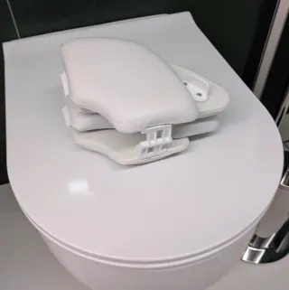 Riduttore WC imbottito pieghevole per bambini