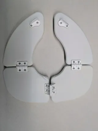 Riduttore WC imbottito pieghevole per bambini