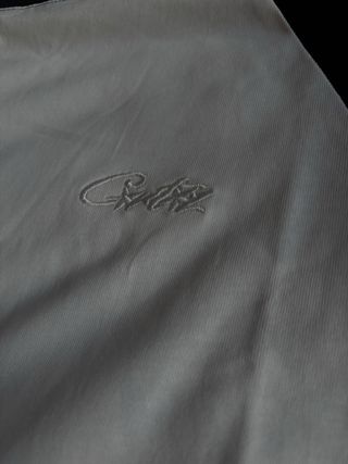 Camiseta Corteiz Manga Larga Negra Blanca