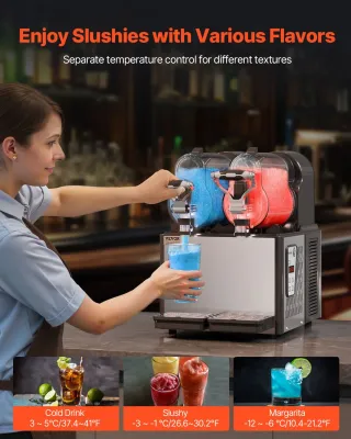 Macchina Bevande Ghiacciate Commerciale Acciaio