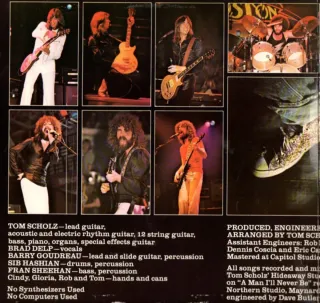 BOSTON Don't LooK Back