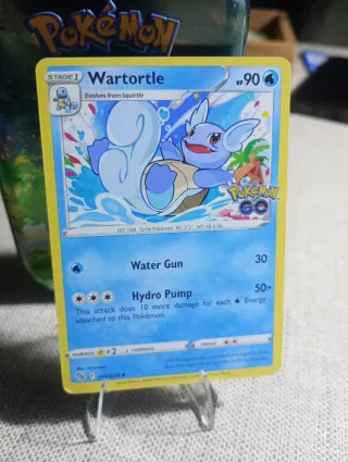 Carta Pokémon Wartortle GO 2022
