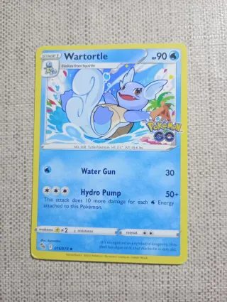 Carta Pokémon Wartortle GO 2022