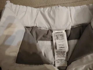 Pantalón de nieve blanco talla 10 años