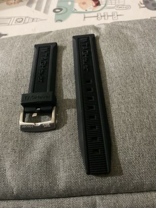 Correa TAG Heuer 20mm Fórmula 1 Negra original