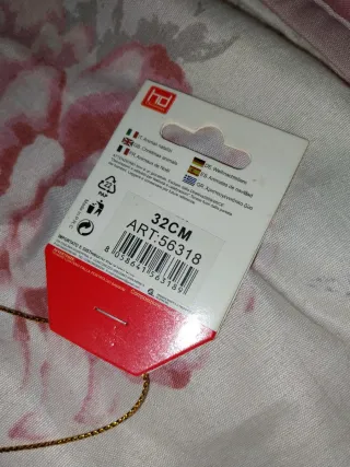 Decorazione Stella Glitter Argento