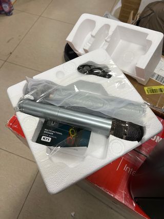 Máquina Karaoke JAPOUCA Bluetooth Portátil