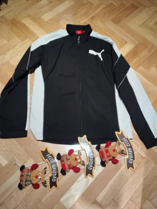 Chaqueta Puma Hombre Talla S Negra y Blanca