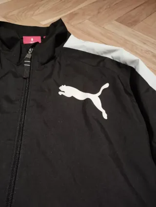 Chaqueta Puma Hombre Talla S Negra y Blanca