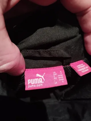 Chaqueta Puma Hombre Talla S Negra y Blanca