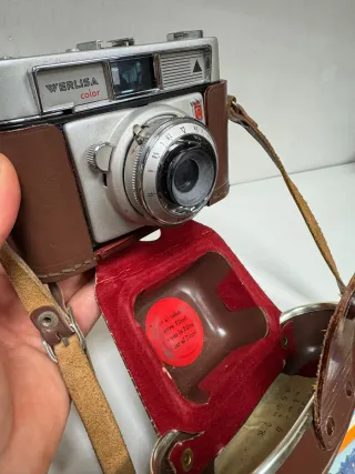 Cámara Analógica Werlisa Color Marrón