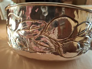 Grande centrotavola silver plated inglese,perfetto