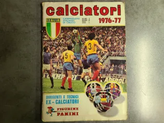 ALBUM FIGURINE PANINI "CALCIATORI 1976-77"