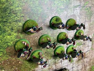 10 Guerreros Orcos Warhammer Espada y Escudo