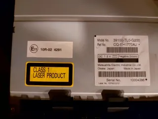 Radio Honda Accord 2012