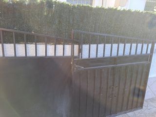 Puerta valla 2 hojas 135x90