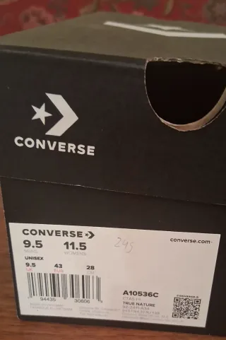 Zapatillas Converse Grises Talla 43