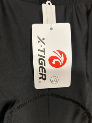 Culote Ciclismo X-TIGER 2XL Negro/Verde