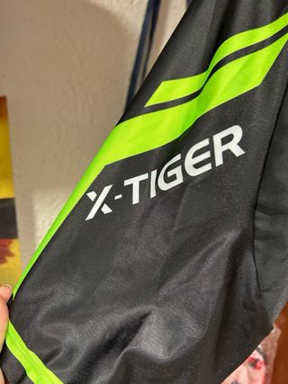 Culote Ciclismo X-TIGER 2XL Negro/Verde