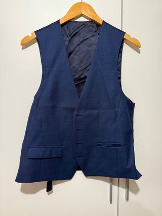 Chaleco Hugo Boss Azul Talla M