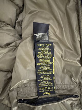 Chaqueta Blauer Negra y Verde Militar