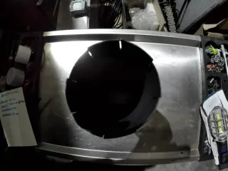 Silencioso cromado para coche