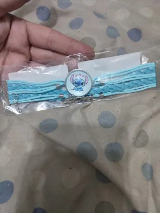 Pulsera Lilo & Stitch azul