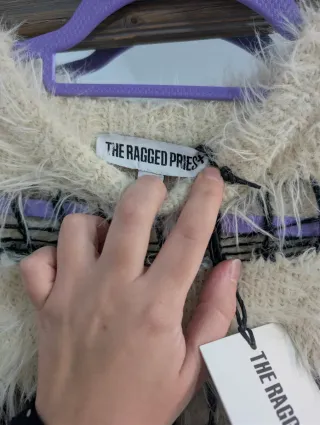 Jersey The Ragged Priest Beige/Negro Talla Única