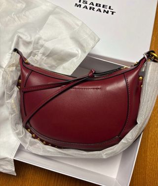 Bolso Isabel Marant Rojo y Dorado
