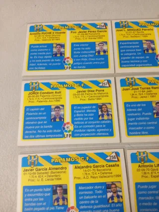 Cromos Palamós C.F. Fútbol