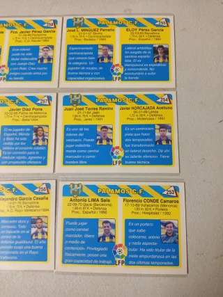 Cromos Palamós C.F. Fútbol
