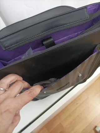 Mochila Wednesday Negra y Gris Nueva