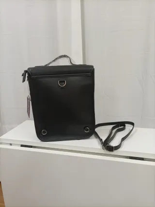 Mochila Wednesday Negra y Gris Nueva