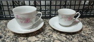 Juego de 24 tazas y platos