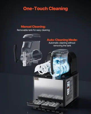 Macchina per Bevande Ghiacciate Commerciale 2x4 L