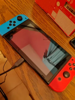 Nintendo Switch Azul y Naranja