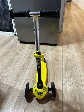 Patinete infantil 3 ruedas amarillo