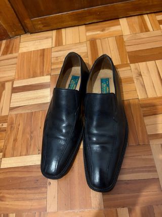 Mocasines de hombre negros, impecables