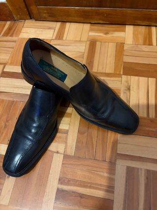 Mocasines de hombre negros, impecables
