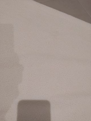 Cuna de madera con colchón y funda