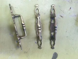Tiradores de muebles vintage (3 unidades)
