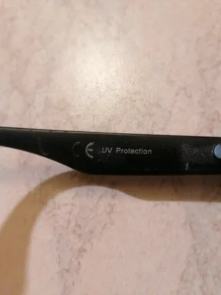 Occhiali Vintage Unisex Nero Marrone