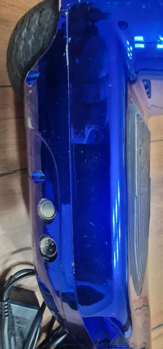 Hoverboard Azul con Cargador y Silla