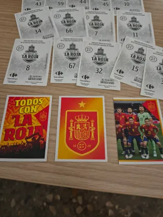 17 Cromos Fútbol La Roja