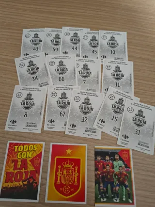 17 Cromos Fútbol La Roja