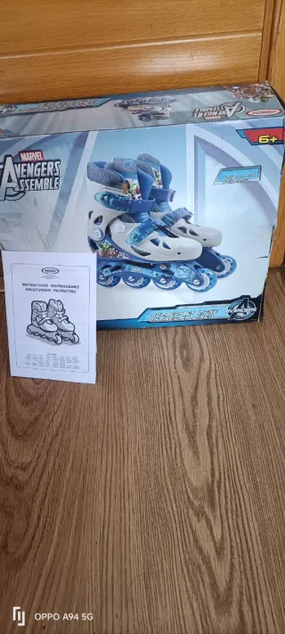 Patines Marvel Avengers Talla 30 al 33.