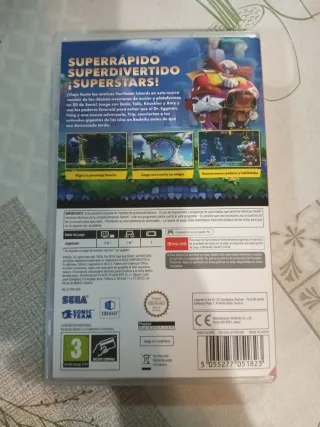 Juego Sonic Superstars Nintendo Switch